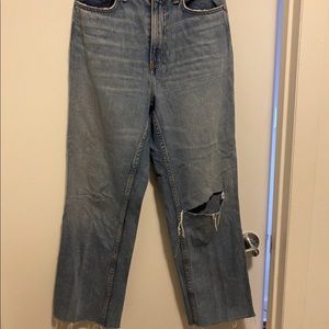 rag & bone Ruth super high-rise straight denim